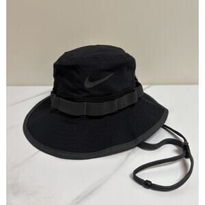 Nike Apex Bucket Hat Small S Black Unisex Dri-FIT Training Outdoor Sports NWT